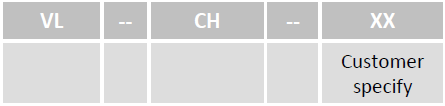 VL-CH Chassis_Ordering Information